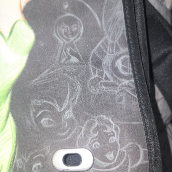 ★JUST REDUCED★ Rare! Disney Tinkerbell sketch messenger/crossbody bag purse - Picture 4 of 5